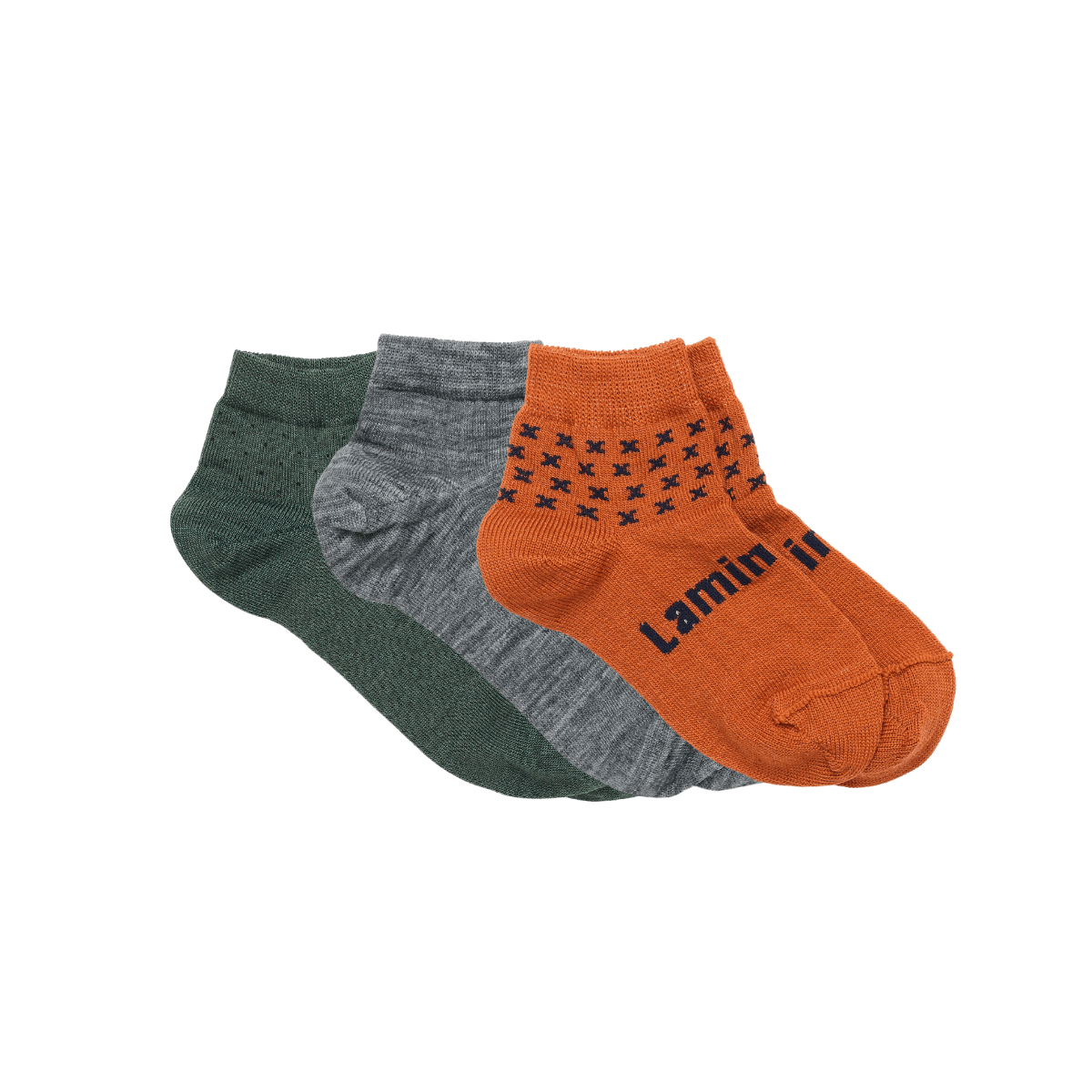 merino wool child socks ankle set