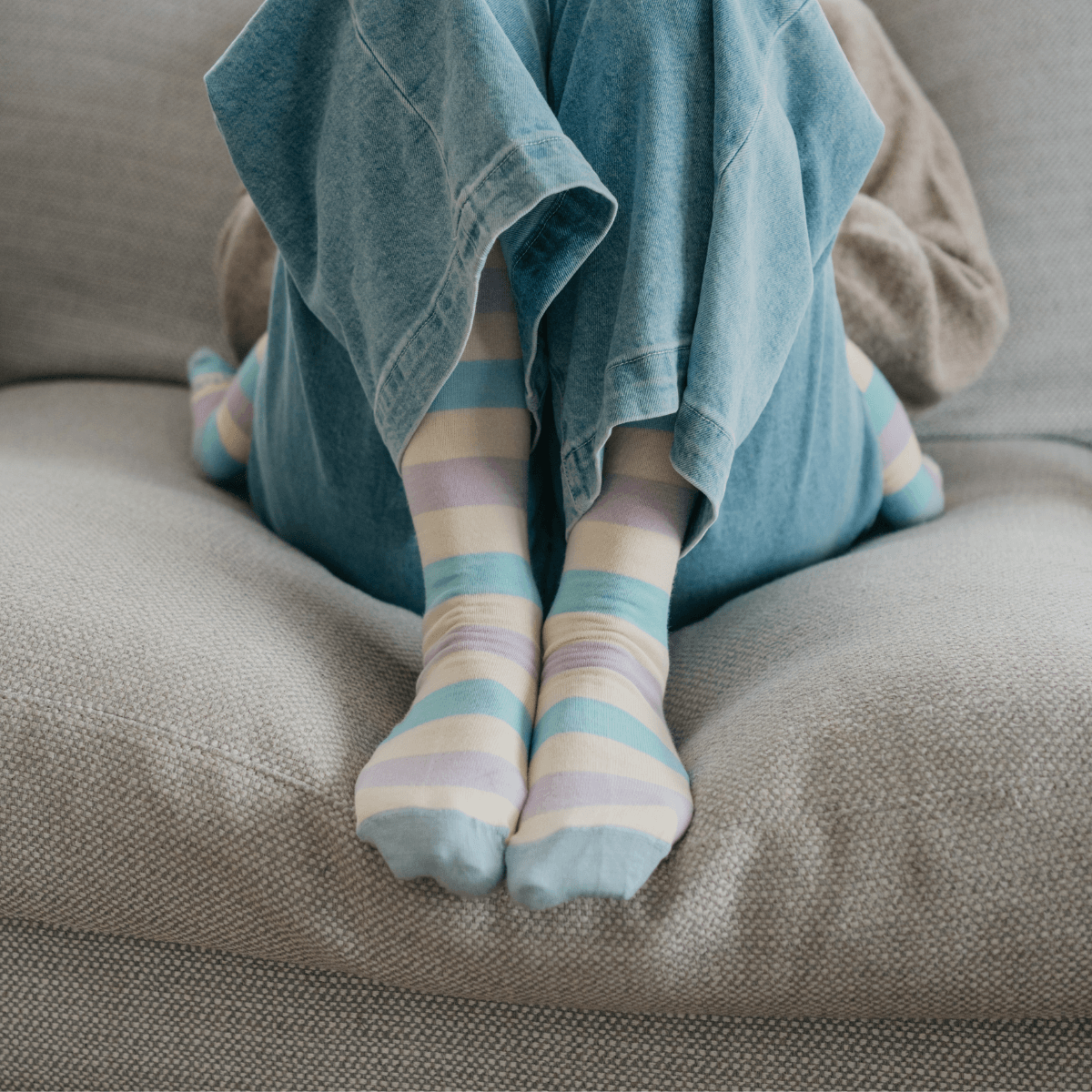 Merino Wool Knee High Socks | WOMAN | Sherbet