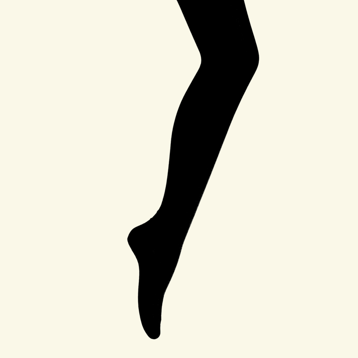 Merino Wool Textured Knit Tights worn by a woman, showcasing a stylish silhouette in black.