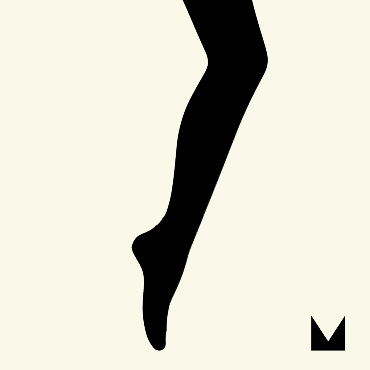 MOSEY | Organic Cotton Flat Knit Tights | Woman | Black