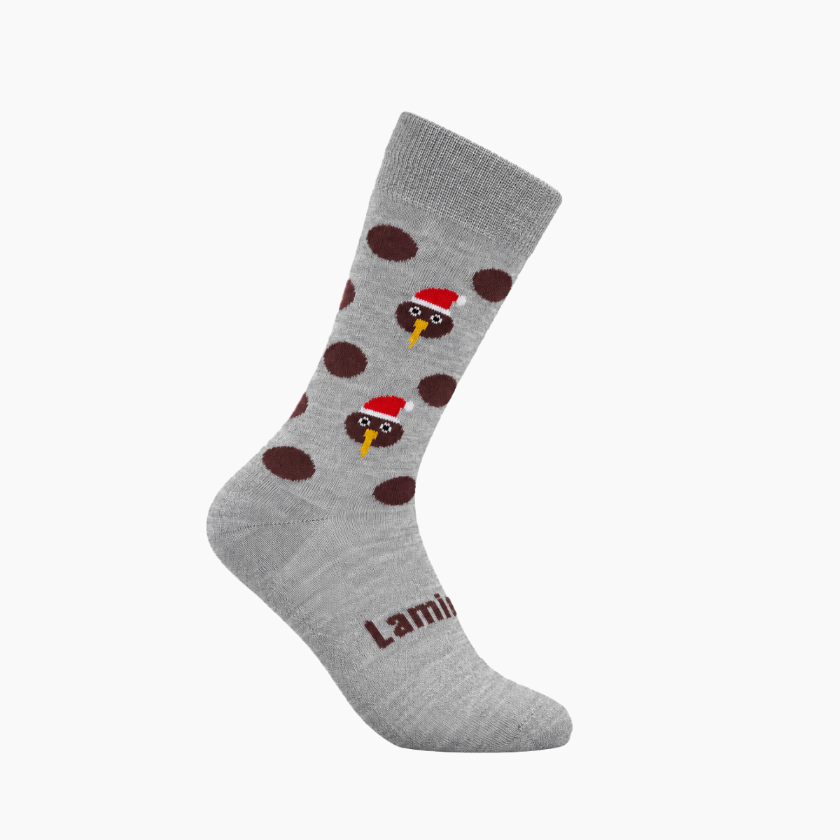 Merino Wool Crew Socks | MAN | Christmas Kiwi