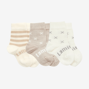 Merino Wool Socks | Baby | 3 Day Set
